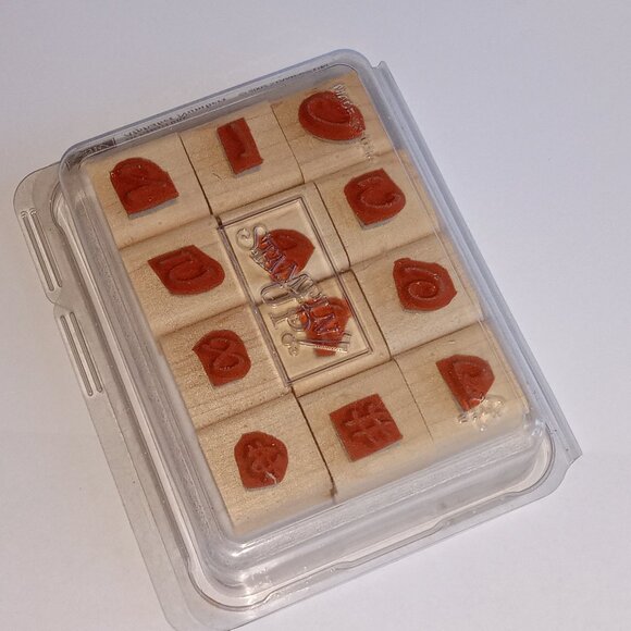 2002 Stampin' Up! Numbers Wooden Stamps - Picture 6 of 8